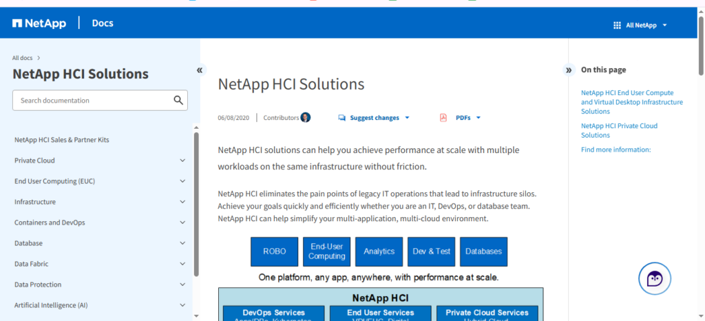 NetApp HCI Solution