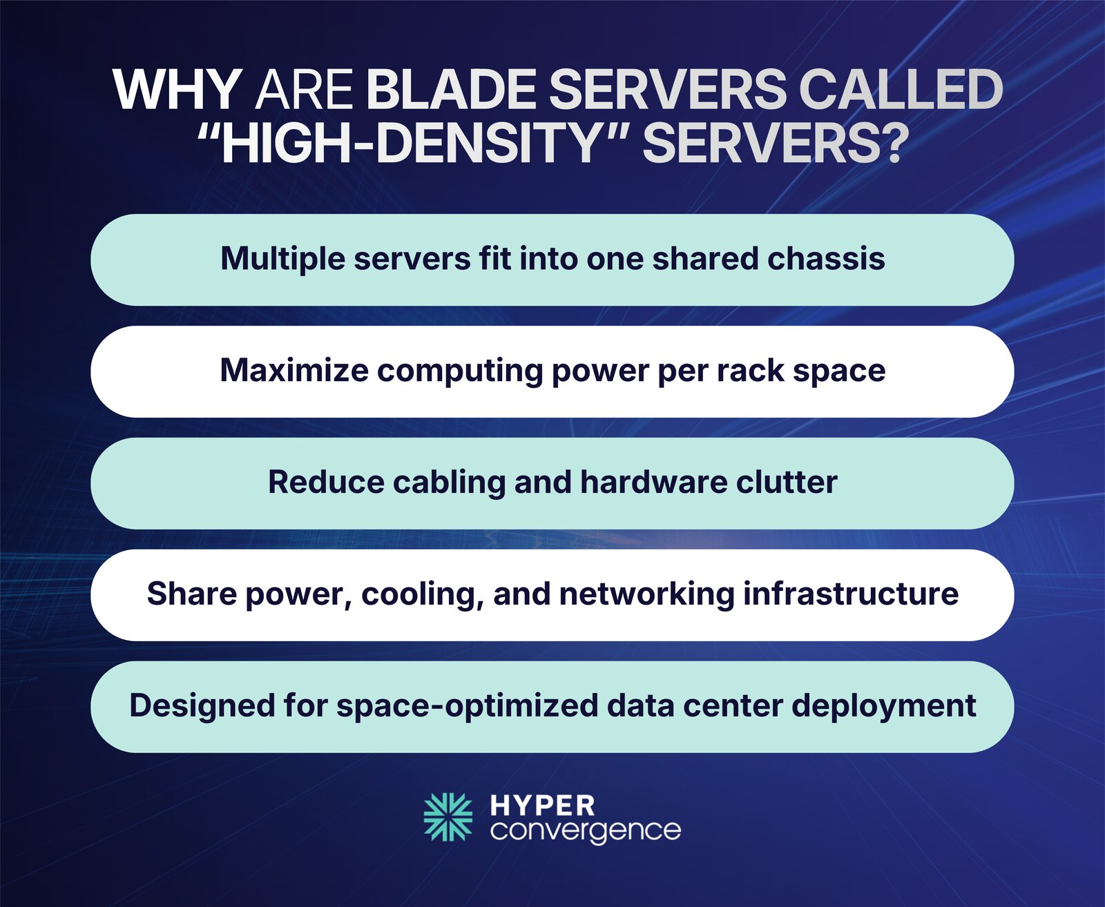 What Is a Blade Server? Architecture And Benefits Explained - Hyper ...