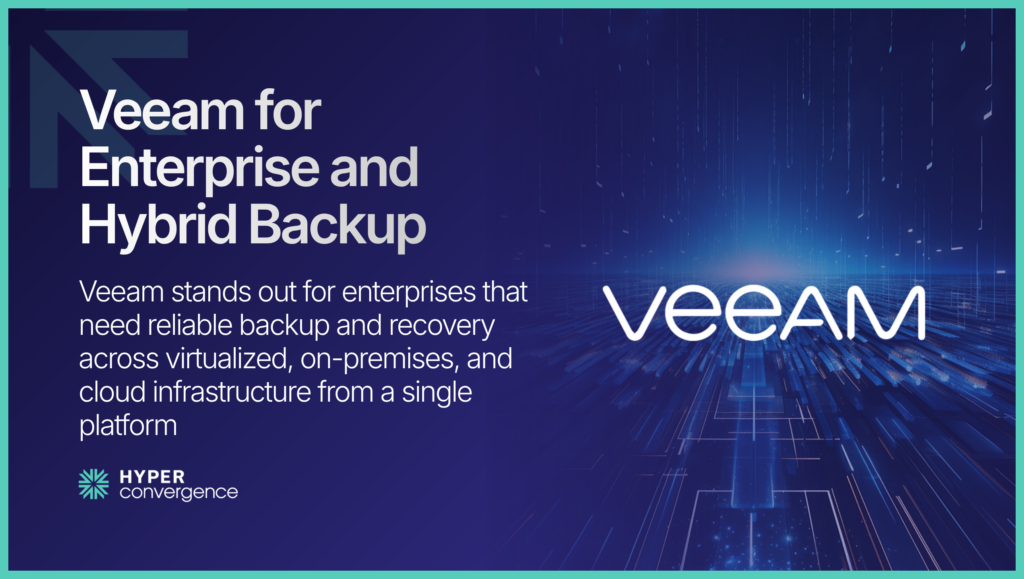 veeam for enterprise and hybrid backup